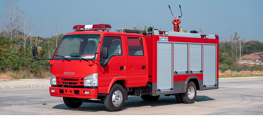 五十铃600P水罐消防车图5