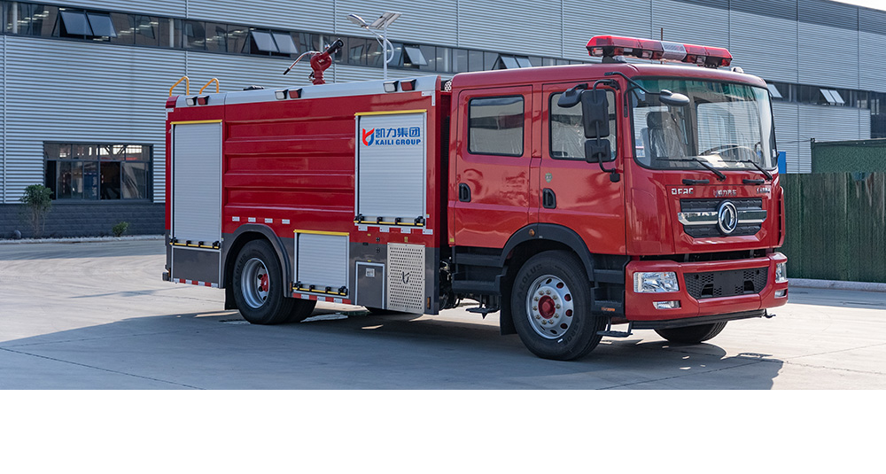 东风D9外露水罐消防车图5