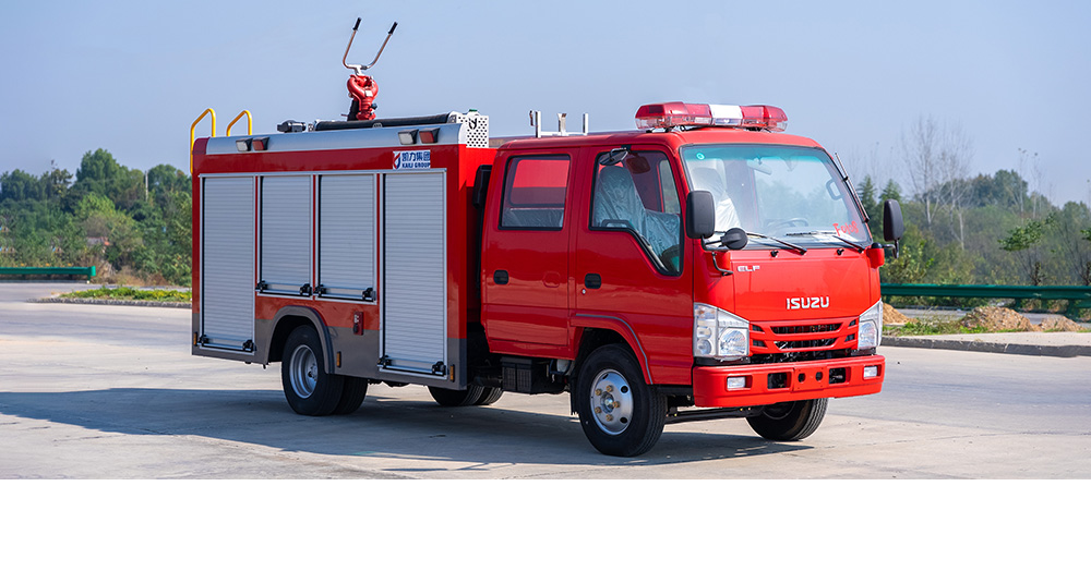 五十铃700P泡沫消防车图1