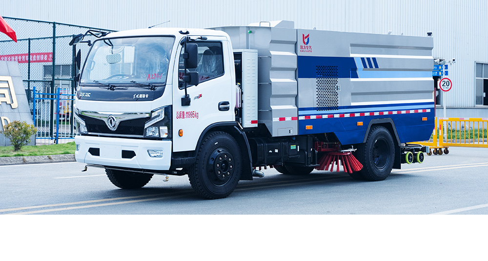 东风福瑞卡混动纯电洗扫车图2