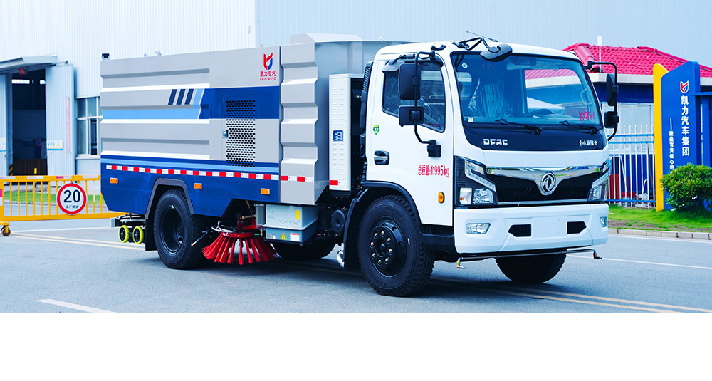 东风福瑞卡混动纯电洗扫车图1