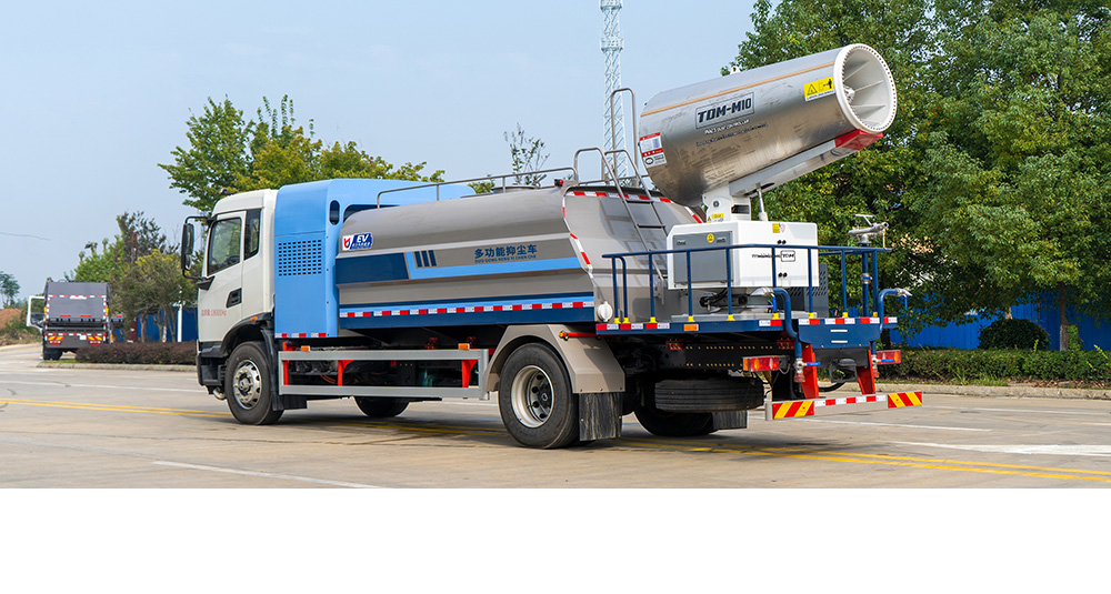 东风天锦纯电多功能抑尘车图3