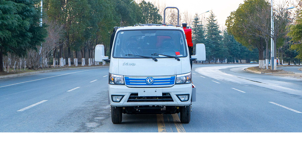 东风华神纯电压缩式垃圾车图1