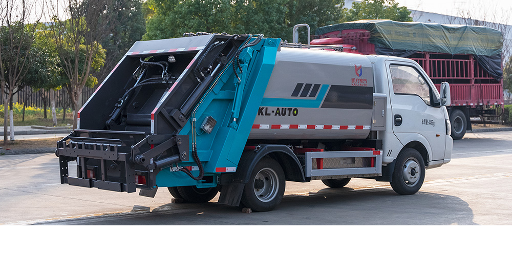 东风途逸纯电压缩式垃圾车图3