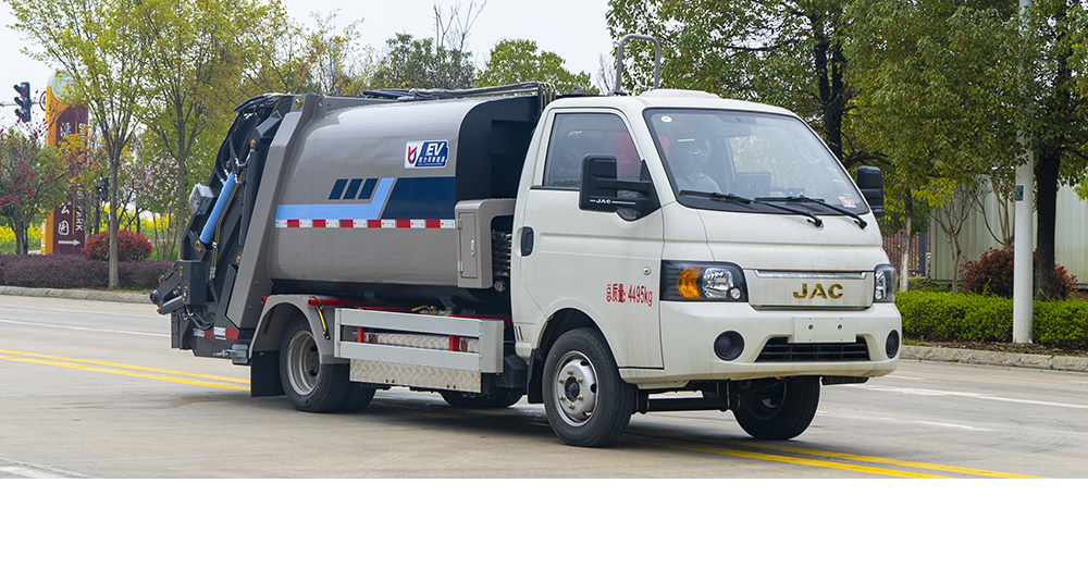 江淮凯达i3纯电动压缩式垃圾车图1