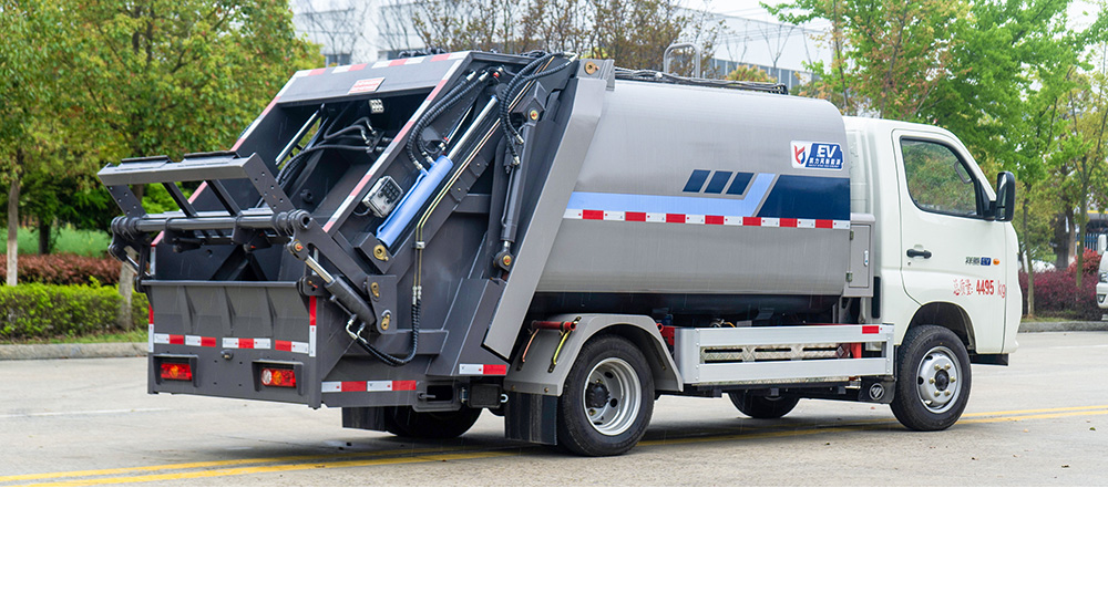 祥菱M2纯电动压缩式垃圾车图3
