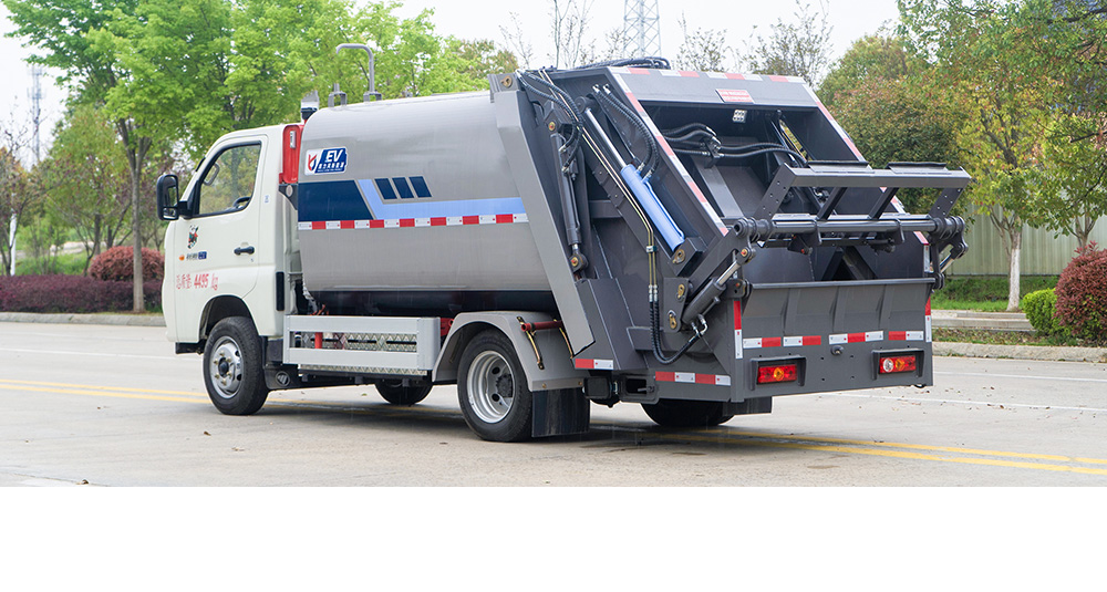祥菱M2纯电动压缩式垃圾车图4