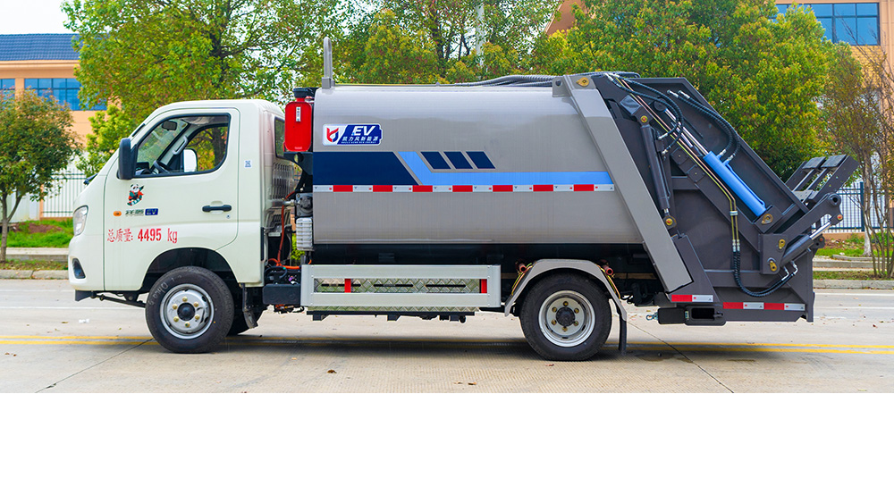 祥菱M2纯电动压缩式垃圾车图6