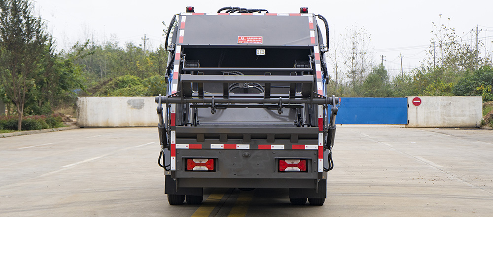 上汽跃进纯电压缩式垃圾车图8