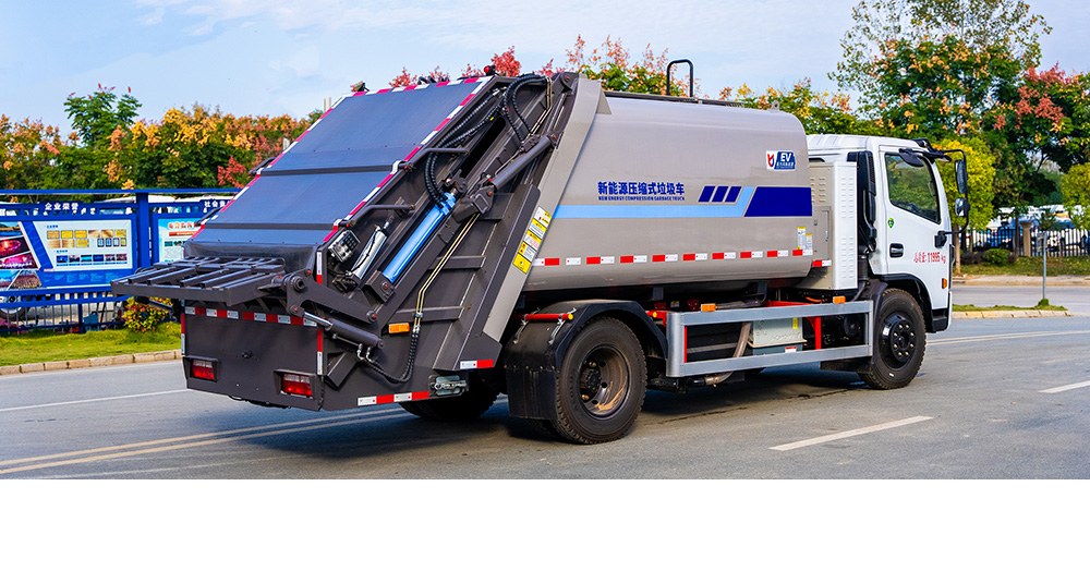 东风福瑞卡混动压缩式垃圾车图4