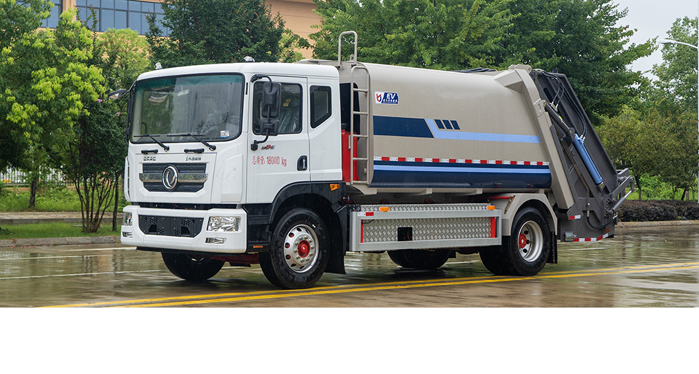 东风D9纯电压缩式垃圾车图2