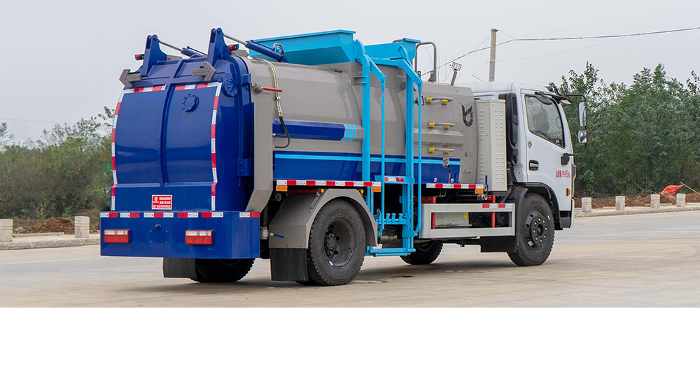 东风福瑞卡混动餐厨垃圾车图5