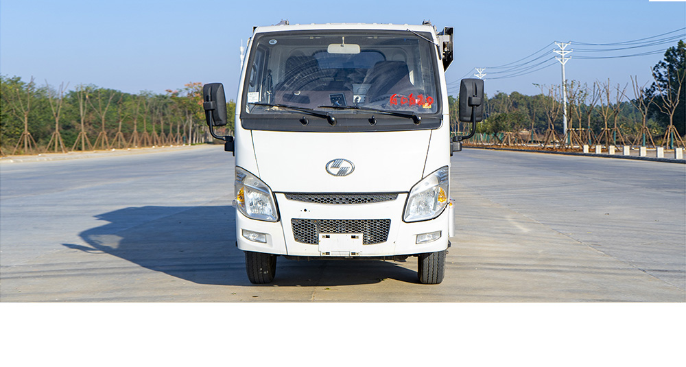 上汽跃进纯电自装卸式垃圾车图7