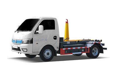 东风华神纯电车厢可卸式垃圾车