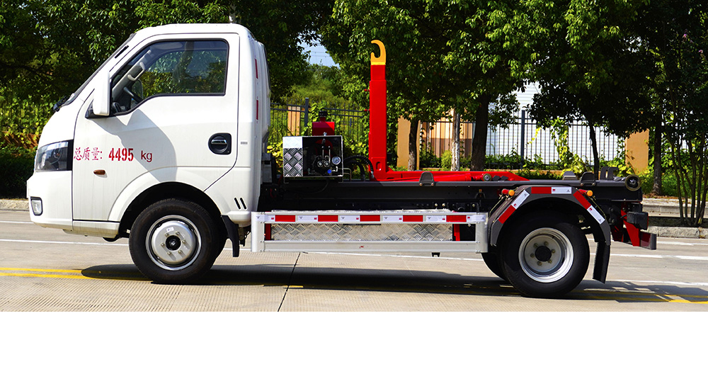 东风华神纯电车厢可卸式垃圾车图4