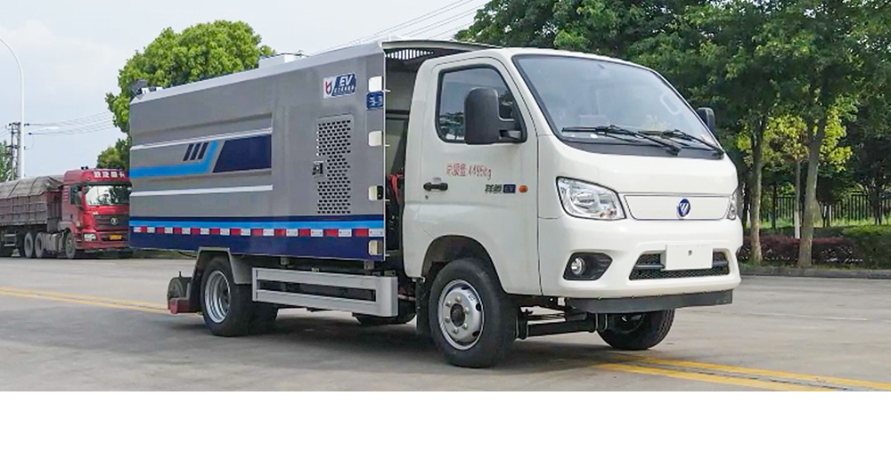 福田祥菱纯电吸尘车图1