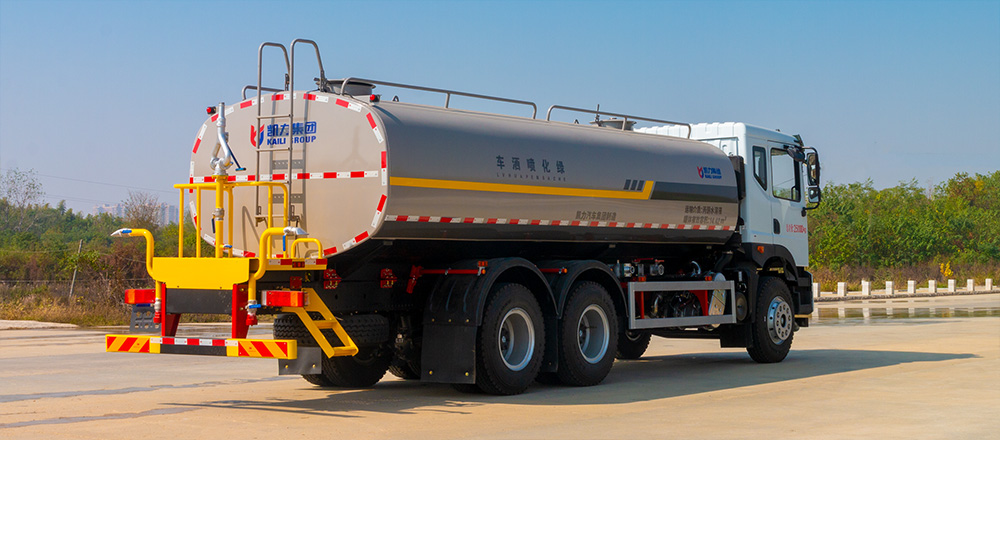 东风华神后双桥洒水车图5