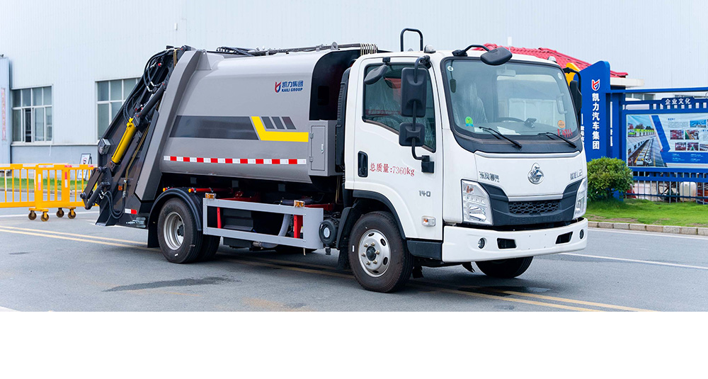 柳汽乘龙L2压缩式垃圾车图8