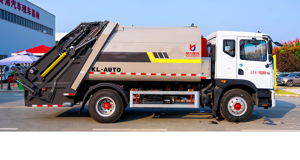 东风D9压缩式垃圾车图3