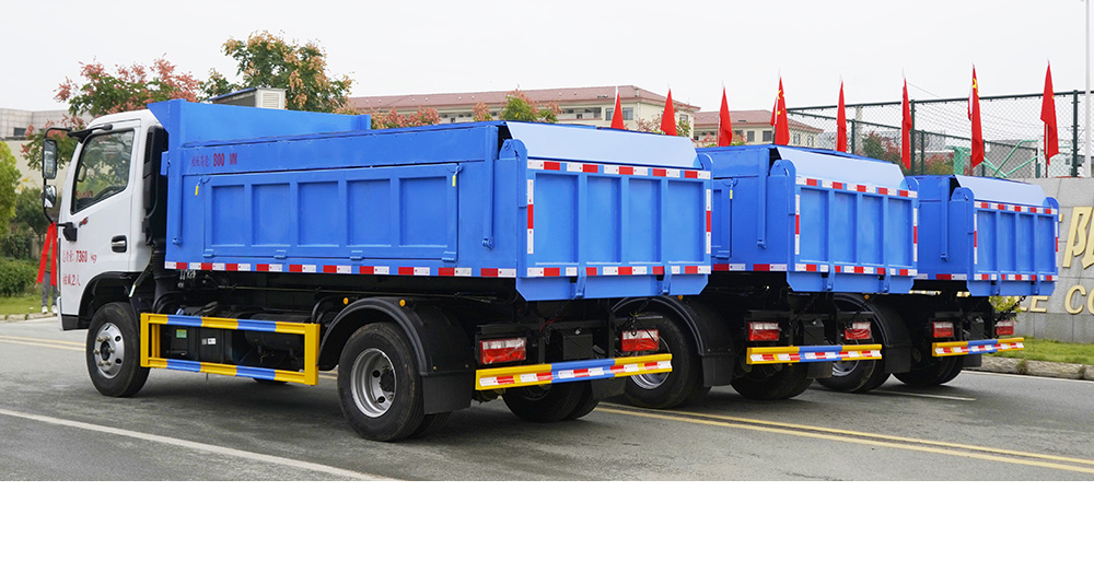 大多利卡自卸式垃圾车图4