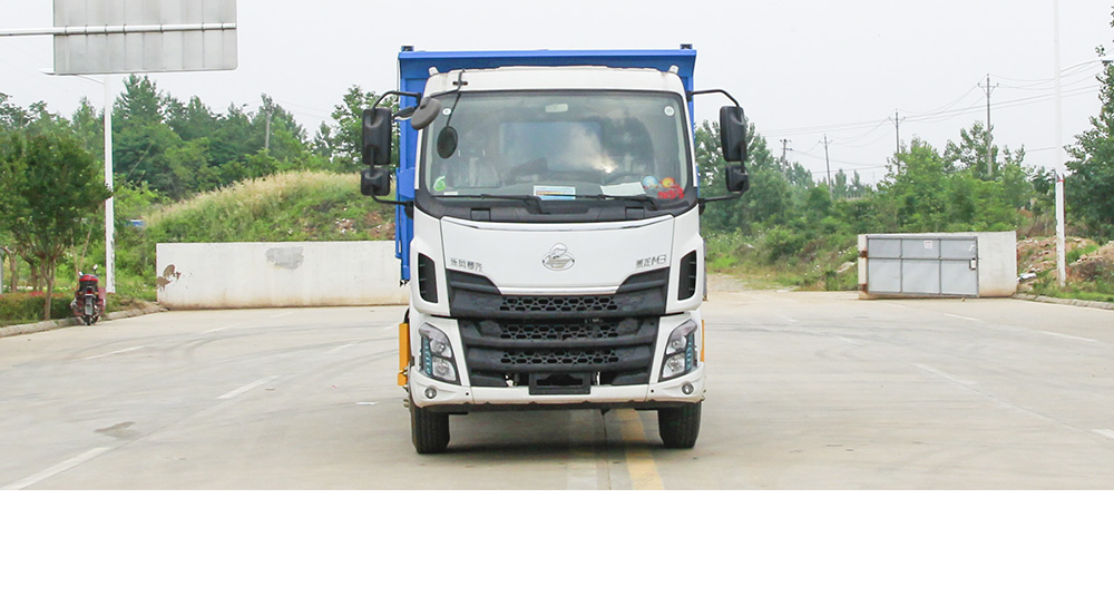 柳汽自卸式垃圾车图7