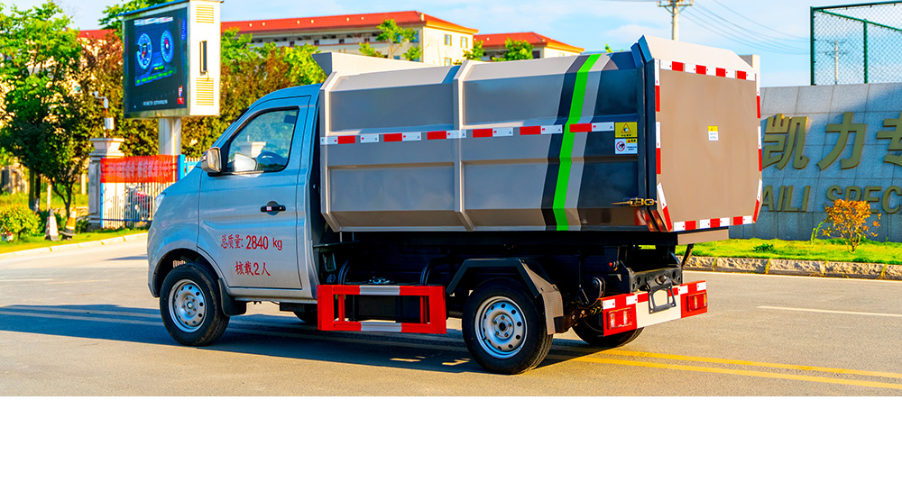 长安自装卸式垃圾车 侧装图4