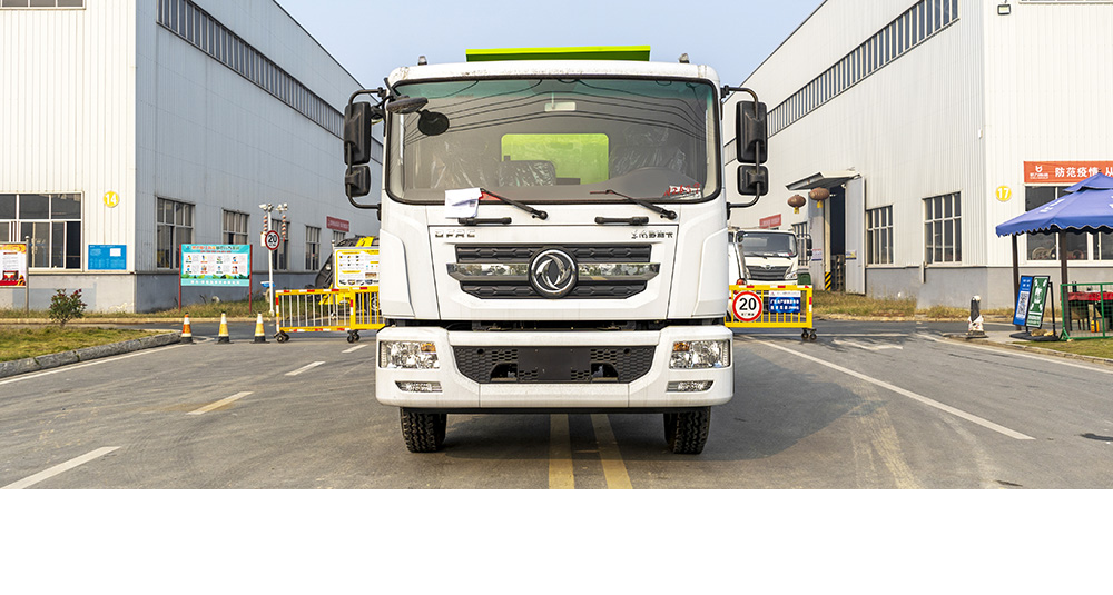 东风D9自装卸式垃圾车 侧装图5