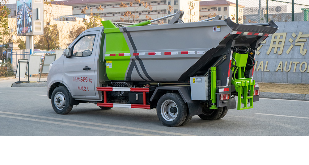 长安自装卸式垃圾车 后装图4