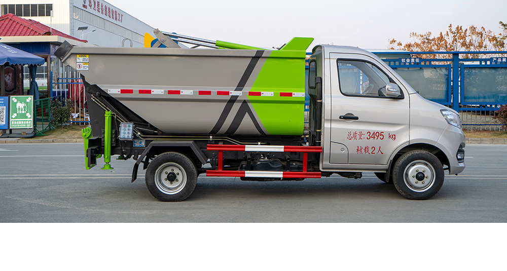 长安自装卸式垃圾车 后装图5