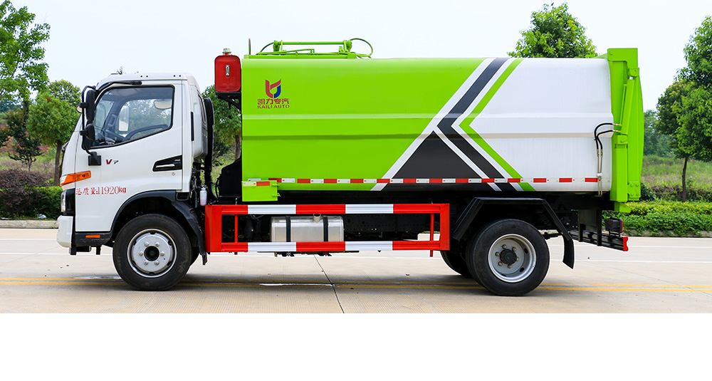 江淮侧装压缩垃圾车图4