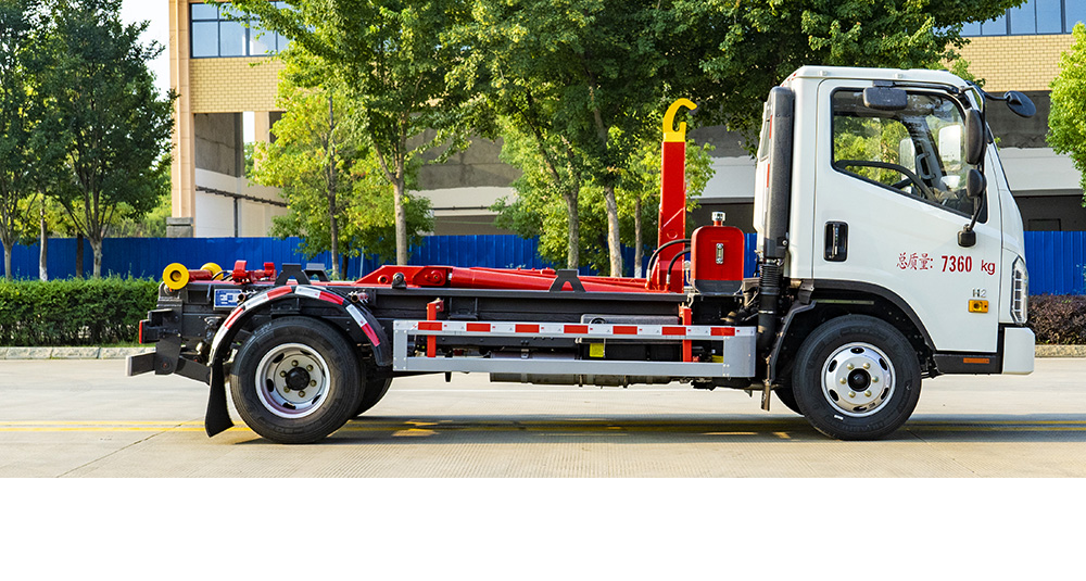 福田H2重载车厢可卸式垃圾车图5