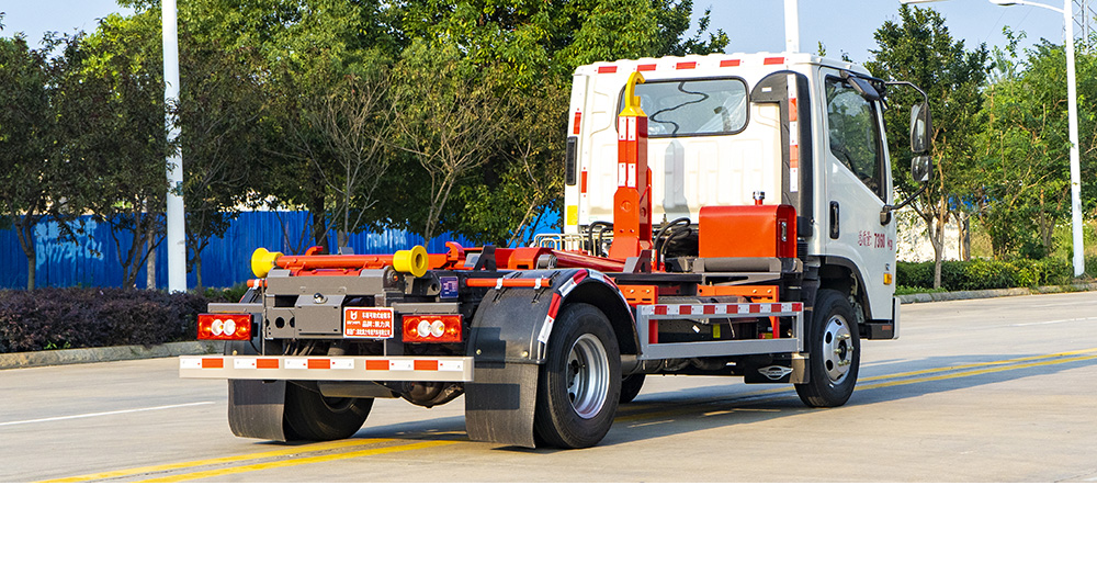 福田H2重载车厢可卸式垃圾车图3