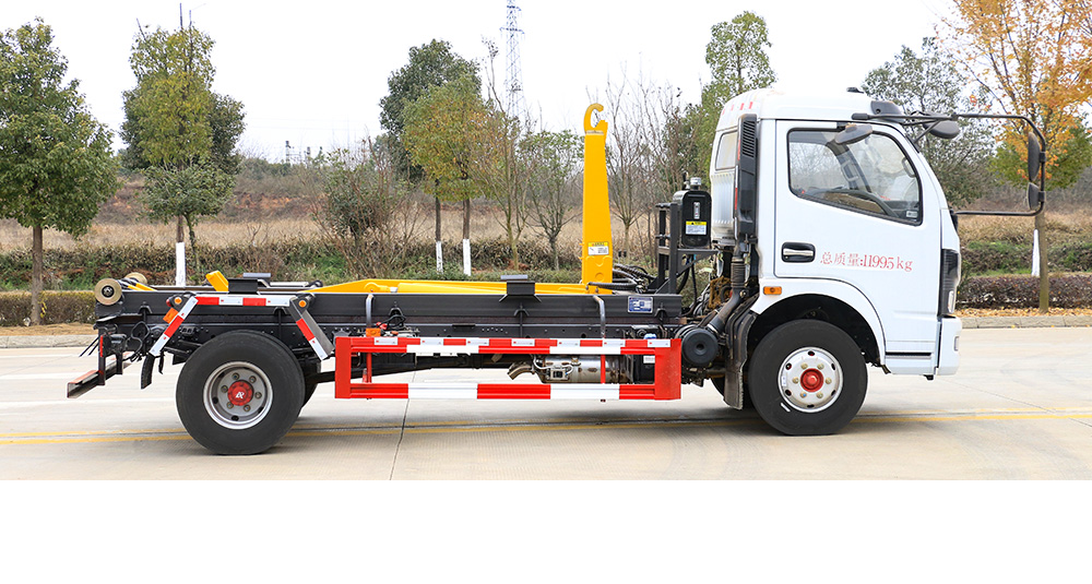 大多利卡10吨车厢可卸式垃圾车图5