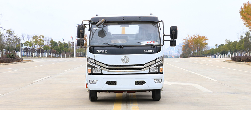 大多利卡10吨车厢可卸式垃圾车图7