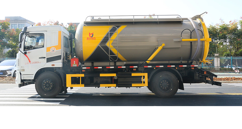 东风华神KL5吸污车图5