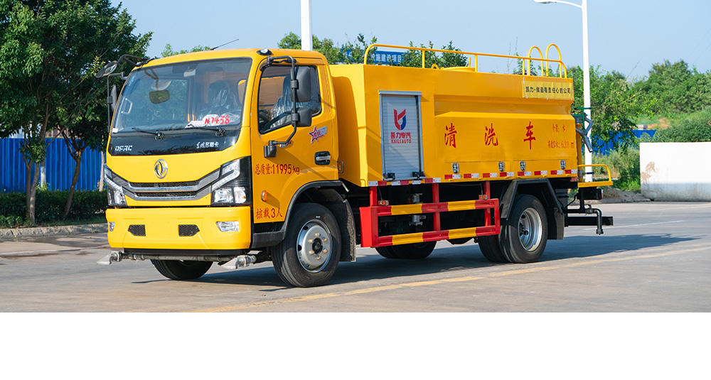 东风多利卡高压清洗车图2