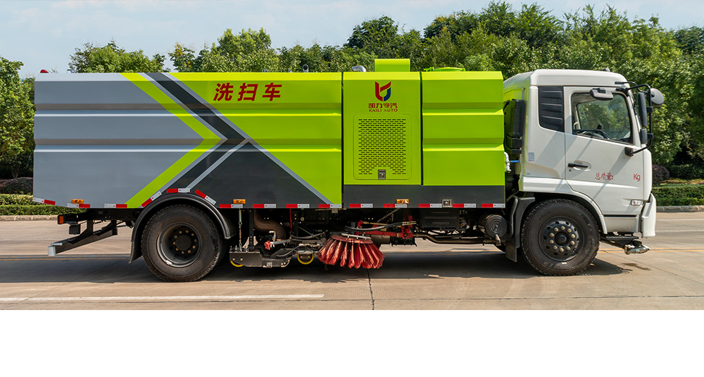 东风天锦洗扫车图5